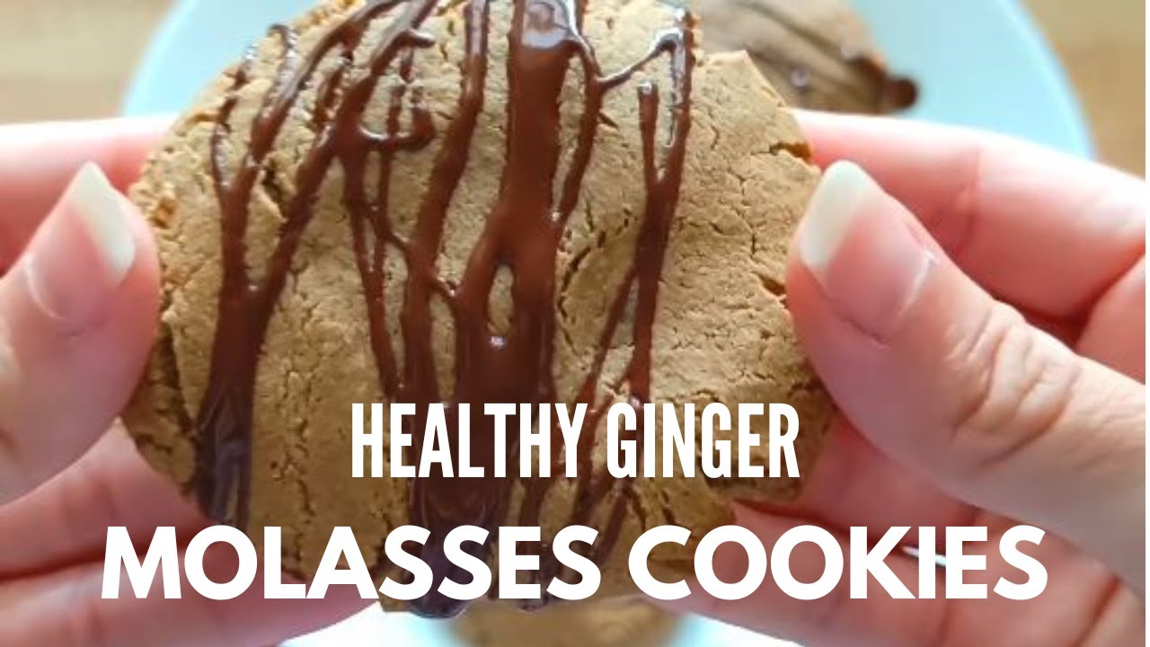 Escape the Guilt with This Easy & Healthy Ginger Molasses Cookie Recipe