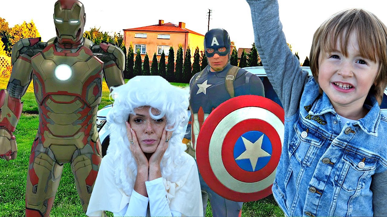 MARCEL i AVENGERS RATUJĄ WR&Oacute;ŻKĘ - WYCIECZKA DO ZATORLANDU - DINOZAURY - DINOSAURS