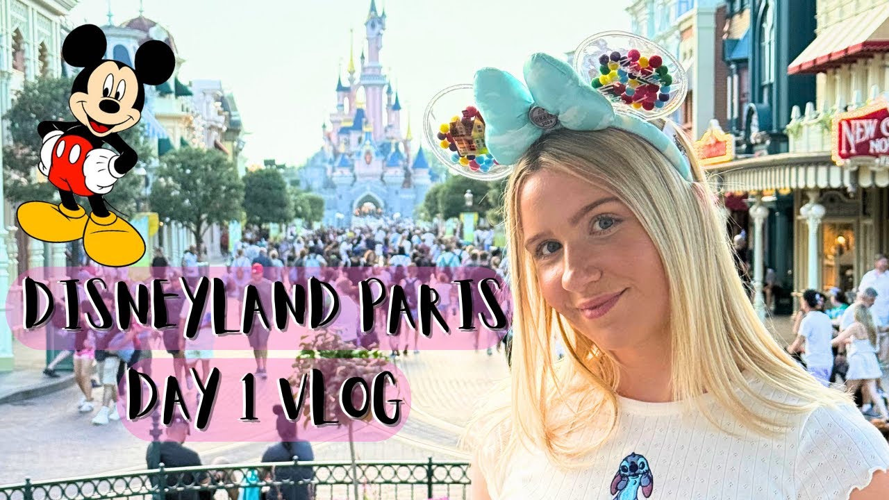 First Visit to Disneyland Paris - Disney Music Festival & First Reactions🐭