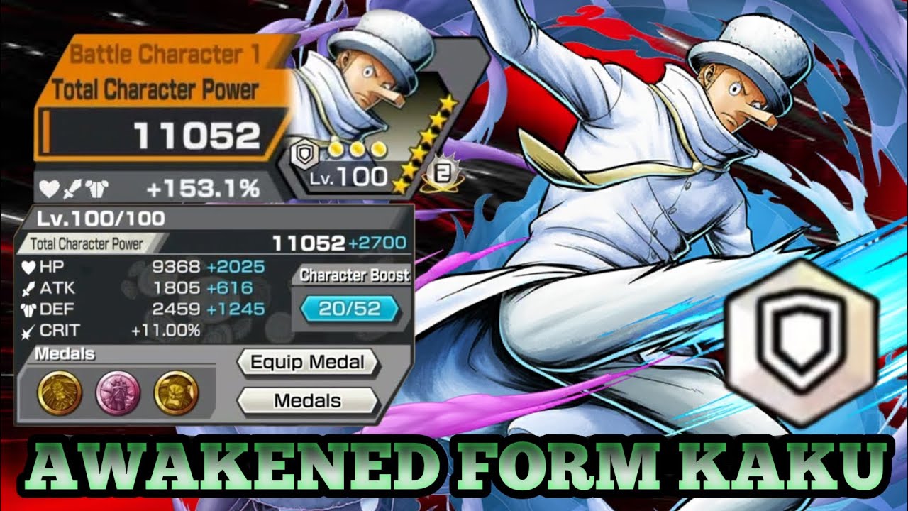 AWAKENED FORM KAKU GAMEPLAY | ONE PIECE BOUNTY RUSH | OPBR