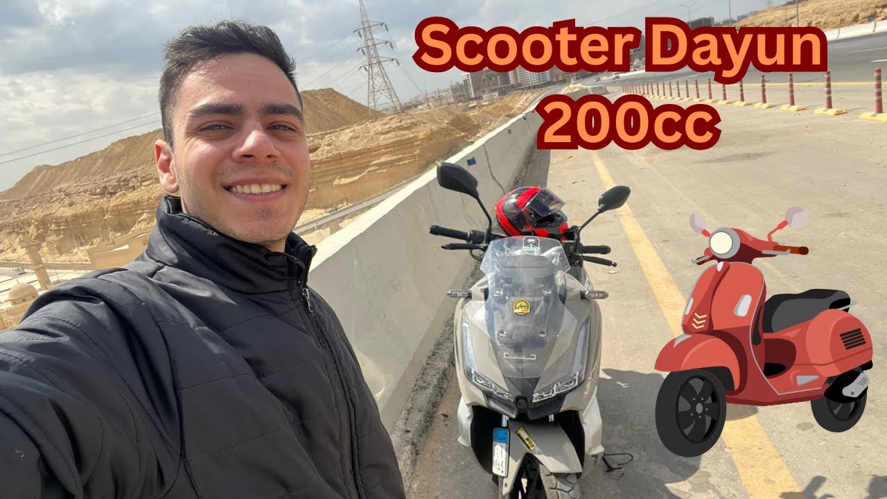 جربنا الDayun 200cc Scooter