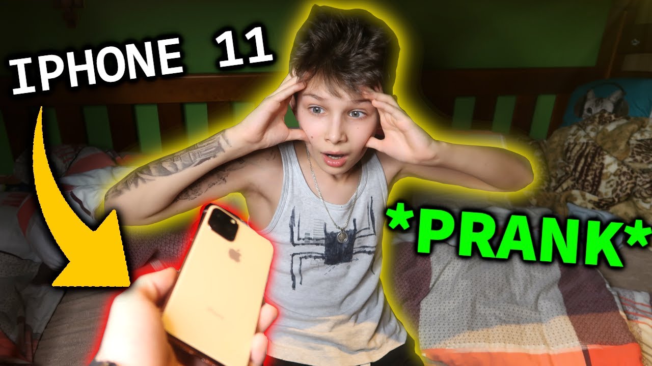 KUPIŁEM MU IPHONA 11 PRO PRANK! |Mateo