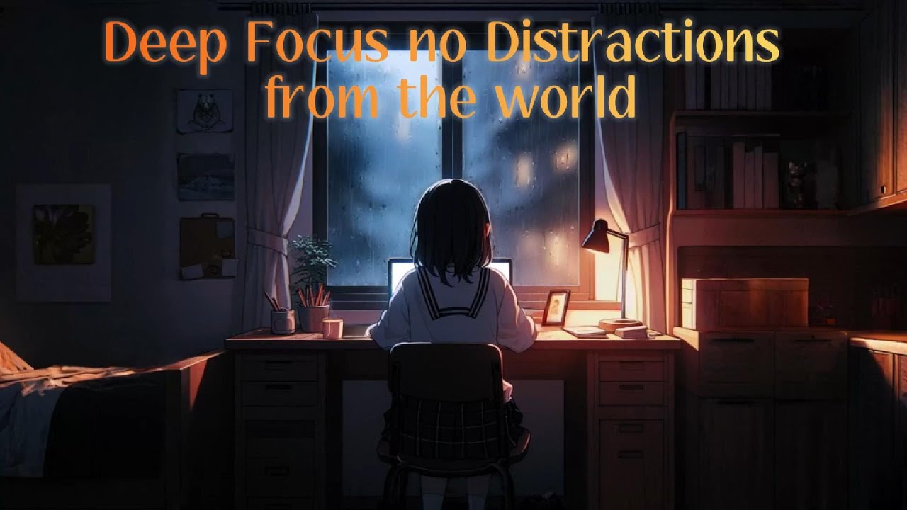 Brown Noise for ADHD Focus | 4 Hours Deep Work