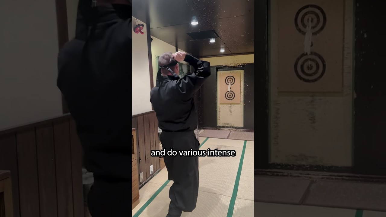 Ninja training in Kyoto, Japan🇯🇵