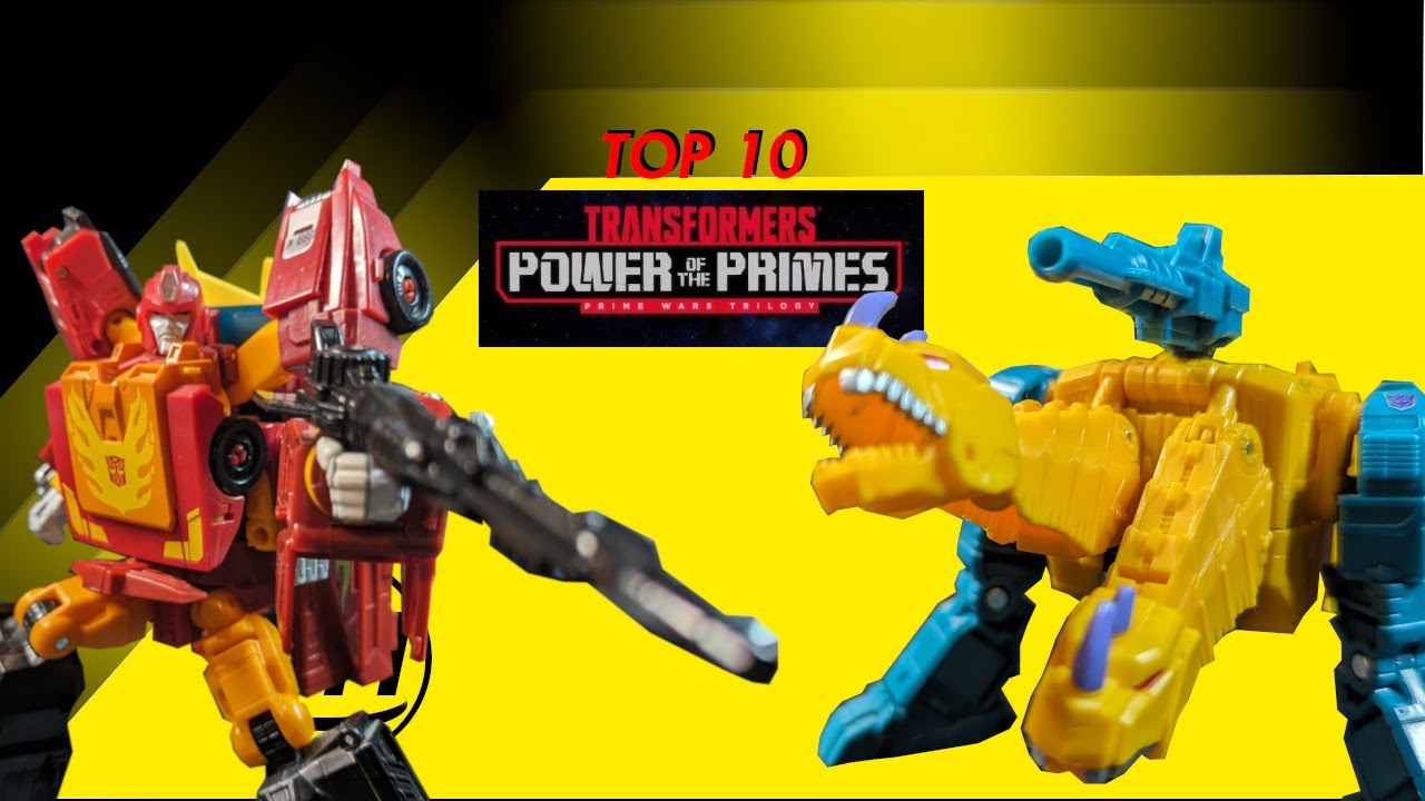 Top 10 Transformers Power of the Primes Figures (stop motion)