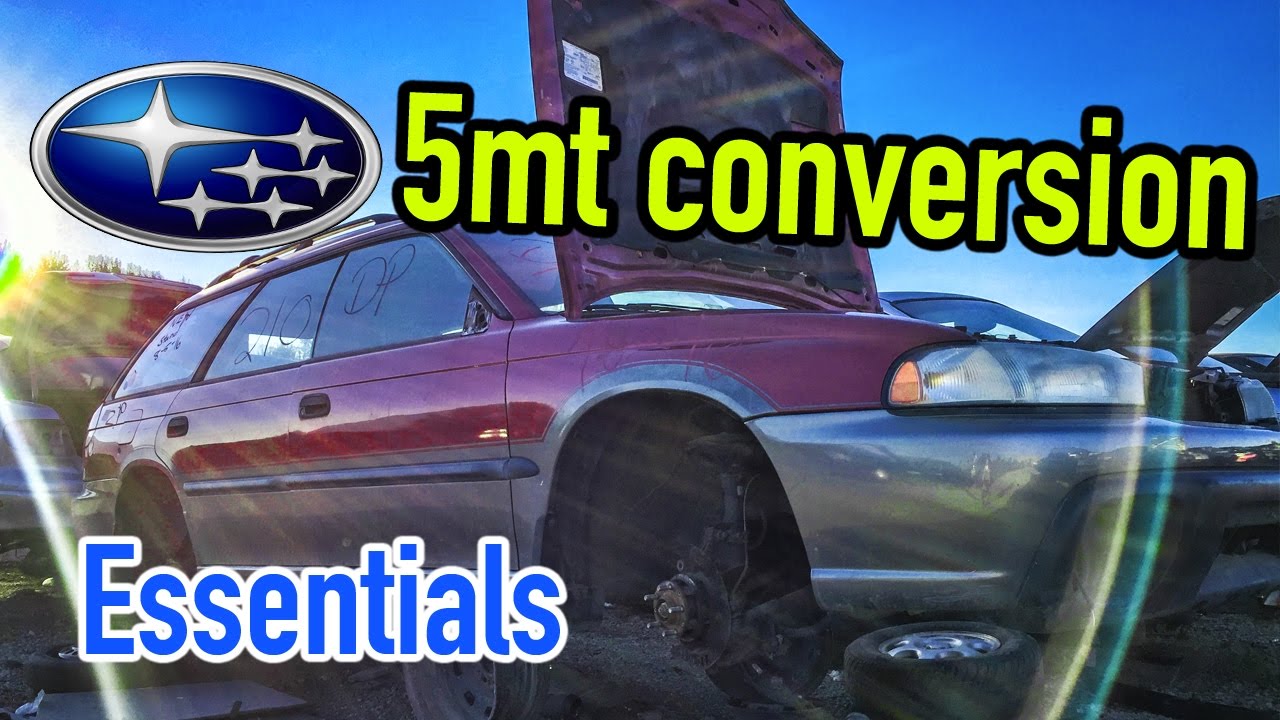 Subaru manual transmission conversion essentials
