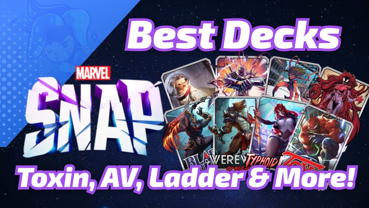 ЛУЧШИЕ КОЛОДЫ для Токсина, Агента Венома, Агонии, Лестницы и других в Marvel SNAP