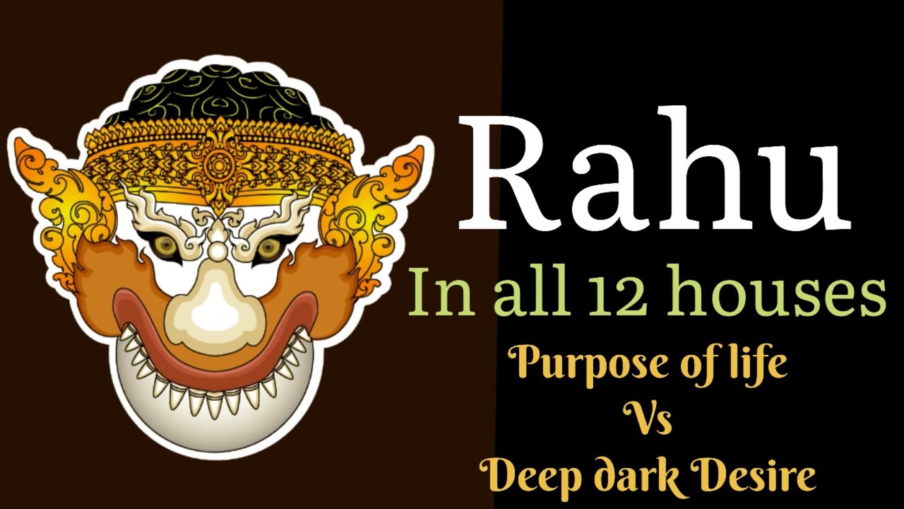 🎭 Rahu in all 12 houses // Purpose of life Vs The deepest desire // सभी 12 घरों में राहु