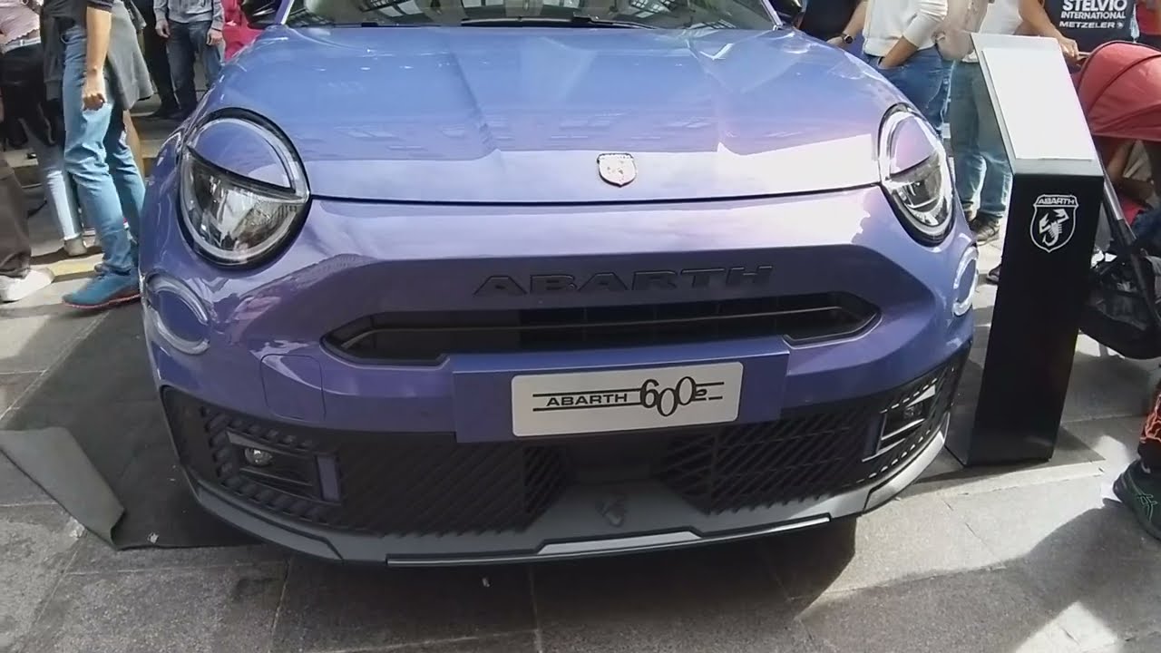 NUOVA ABARTH 600e 2024 WALKAROUND al SALONE AUTO TORINO 2024