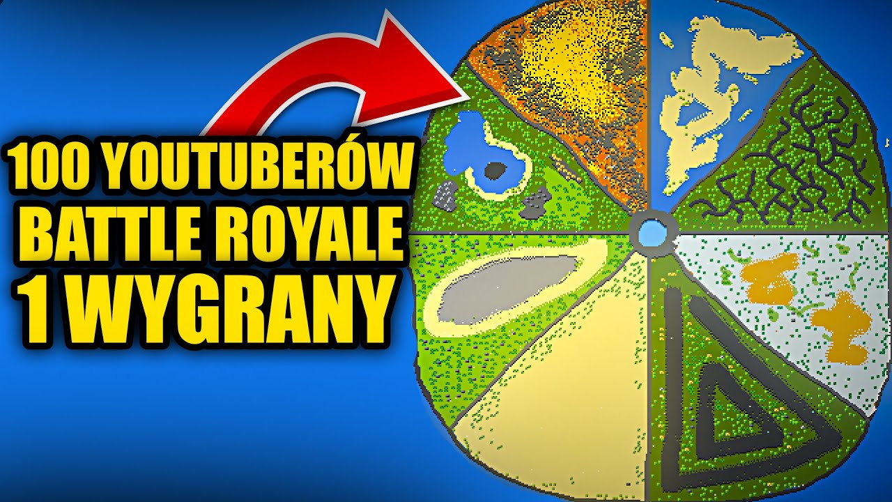 100 YOUTUBERÓW WALCZY O ZWYCIĘSTWO NA ARENIE, WYGRAĆ MOŻE TYLKO JEDEN - WORLDBOX