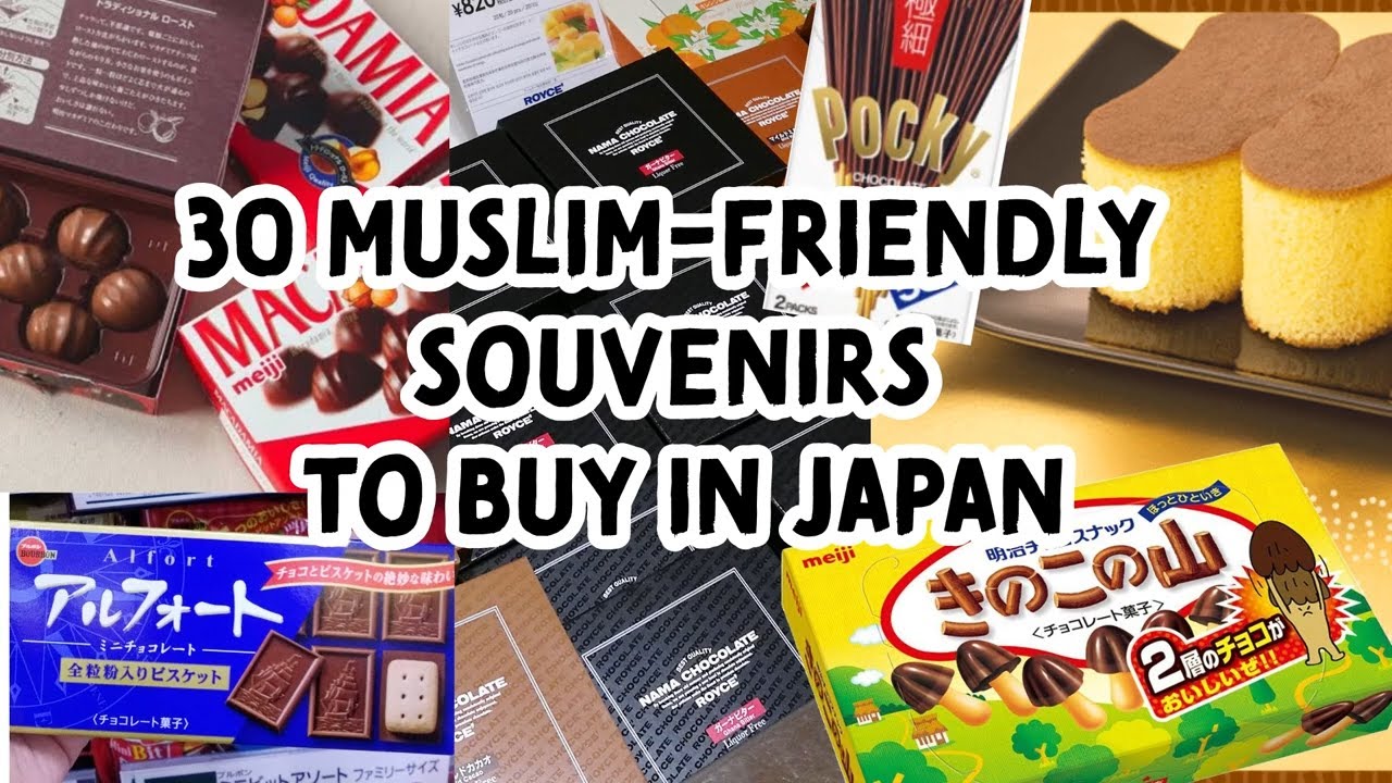 30 Muslim-Friendly souvenirs to buy in Japan