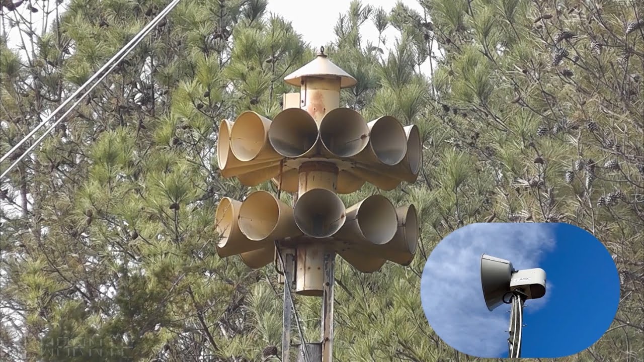 Federal Signal 3T22 & ASC T-128 Dual Siren Test | Macedonia, SC | 1/7/23