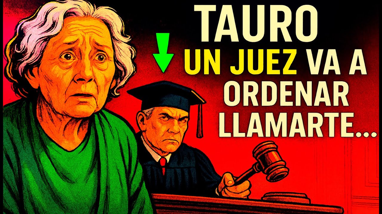 TAURO 😱 UN JUEZ VA A MANDAR LLAMARTE ⚖️ TU SANGRE VA A HERVIR CON ESTA NOTICIA 🔥 VAS A LLORAR 😭