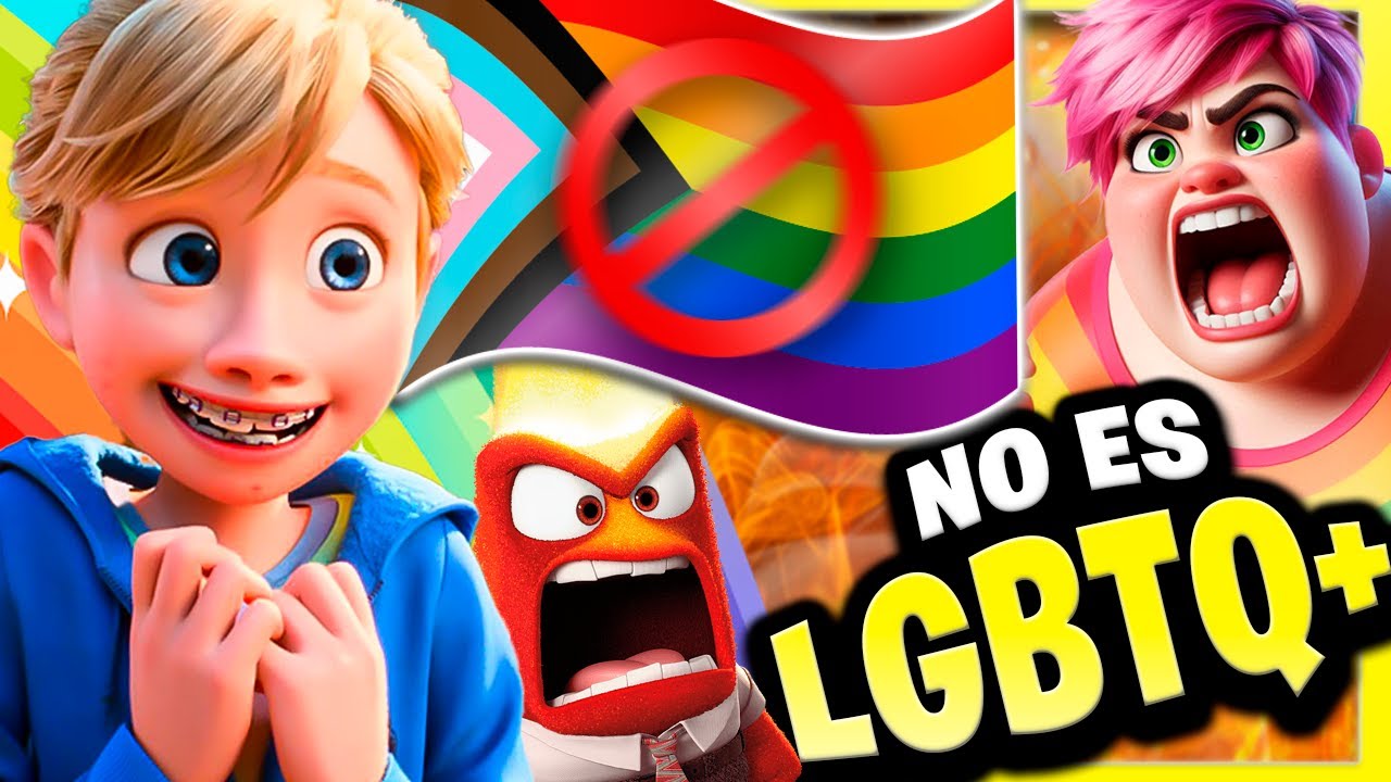 Prensa Progre LLORA porque Riley de Intensamente NO ES LGBT 🤣