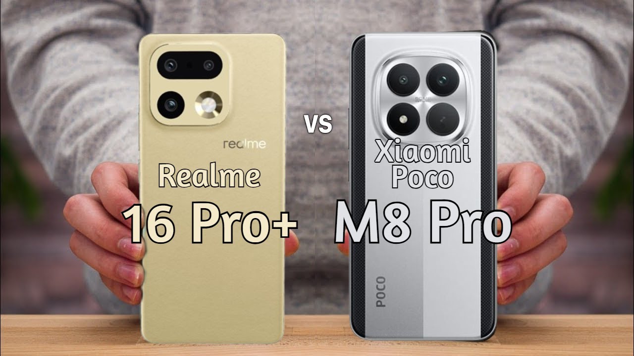 Realme 16 Pro+ vs Poco M8 Pro | Full Comparison 2026