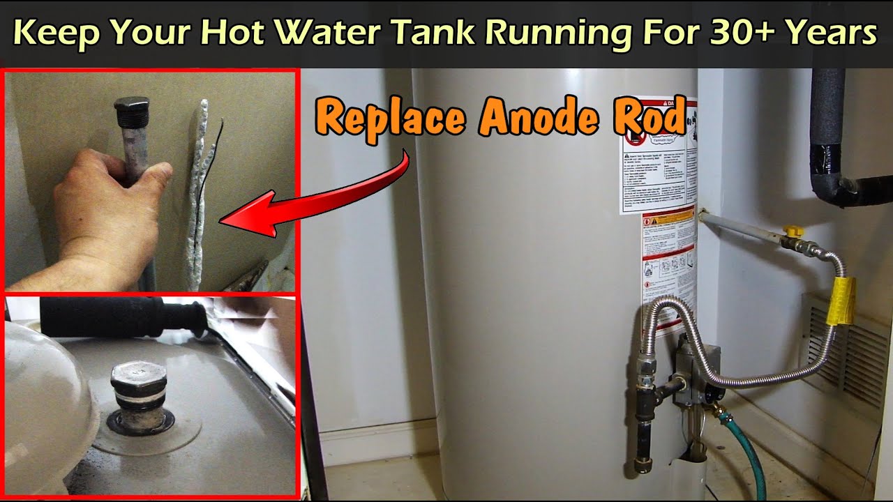 Keep Your Hot Water Tank Running For 30+ Years | Change Anode Rod