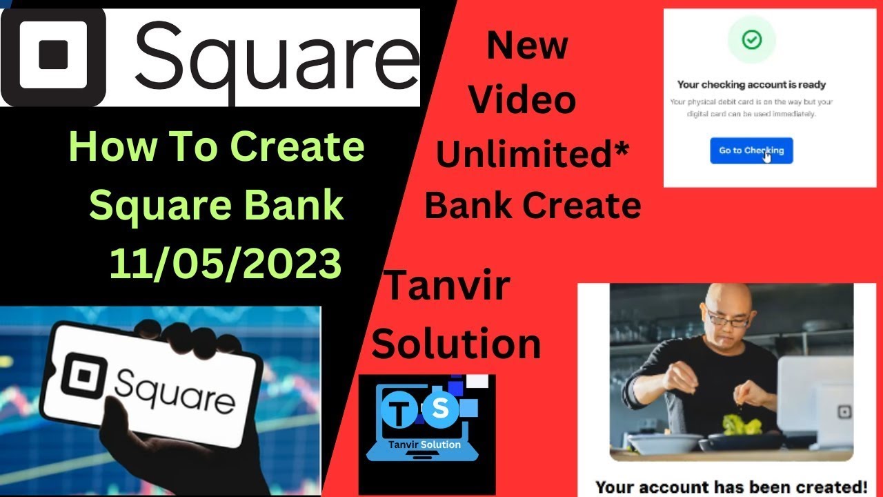 How To Create Square up Bank Account or buy ready