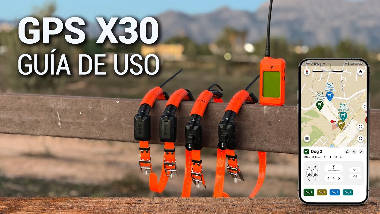 Localizador gps Dogtrace X30 - Guía de Uso