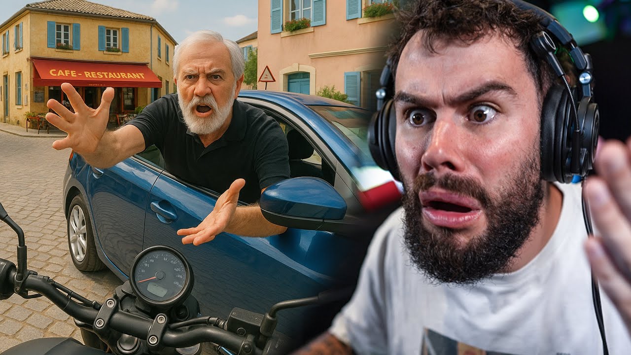 IL S'EN PRENDS A UN ADO EN 50CC !