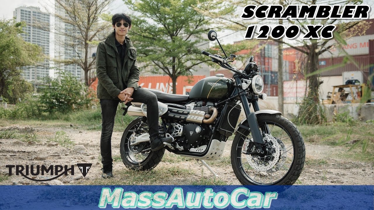 Triumph Scrambler 1,200 XC โมเดิร์นวินเทจขาลุยเครื่องใหญ่