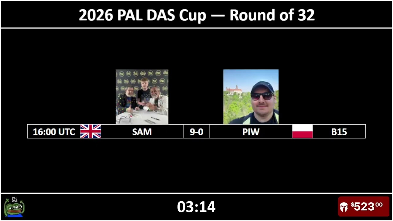 2026 PAL DAS Cup | Ro32 | SAM vs PIW | 2026-02-13