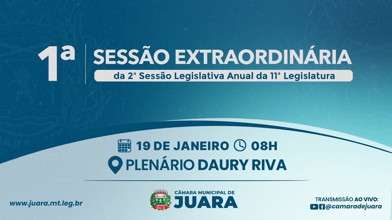 01ª SESSÃO EXTRAORDINÁRIA DA 2ª SESSÃO LEGISLATIVA ANUAL DA 11ª LEGISLATURA - 2026
