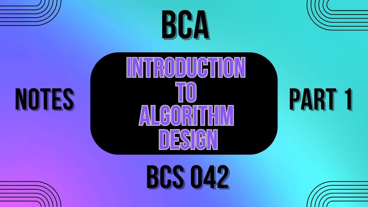 IGNOU BCA BCS 042 NOTES PART 1
