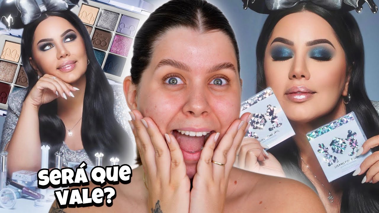 Testei a coleção DISNEY 100 com a BRUNA TAVARES