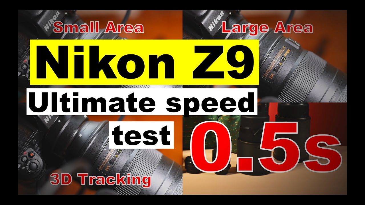 Nikon Z9 Ultimate focus speed test: Part 1/4 Setup and WOW results from the 200-500 5.6 VR lens