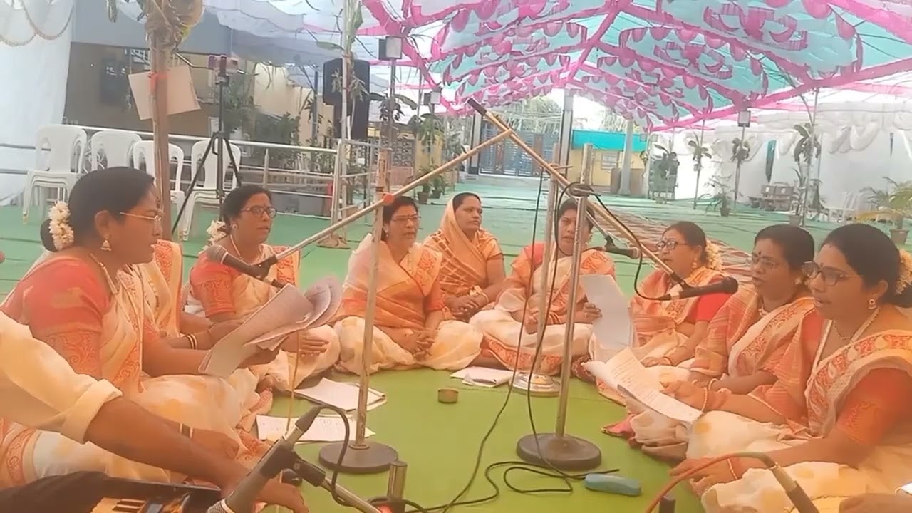 गजानन महाराजांचे भजन, शारदा मंडळ शिक्षक कॉलनी कारंजा लाड जिल्हा वाशिम.