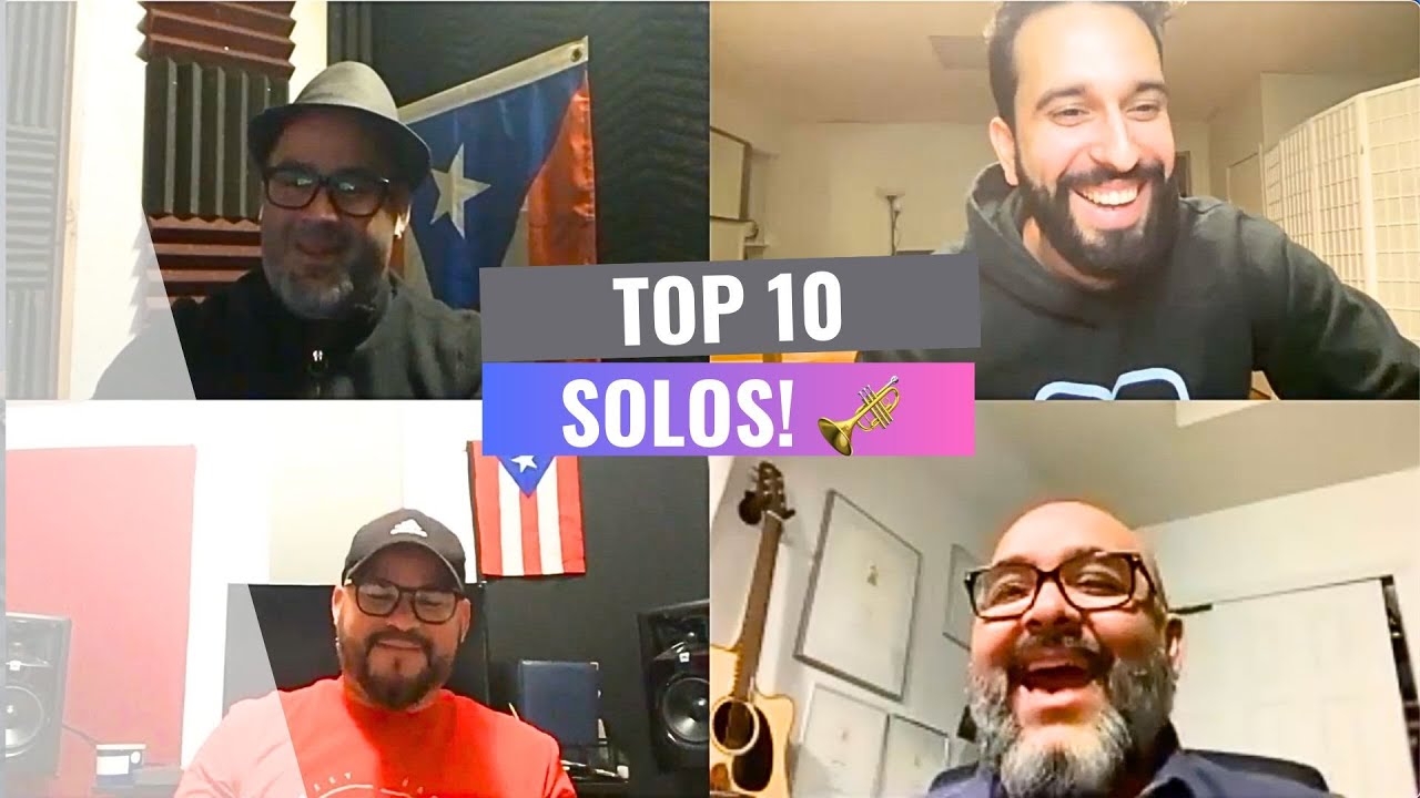 TOP 10 Trumpet Solos en la Salsa con 3 GIGANTES! 🎺 El numero OCHO me sorprendió!