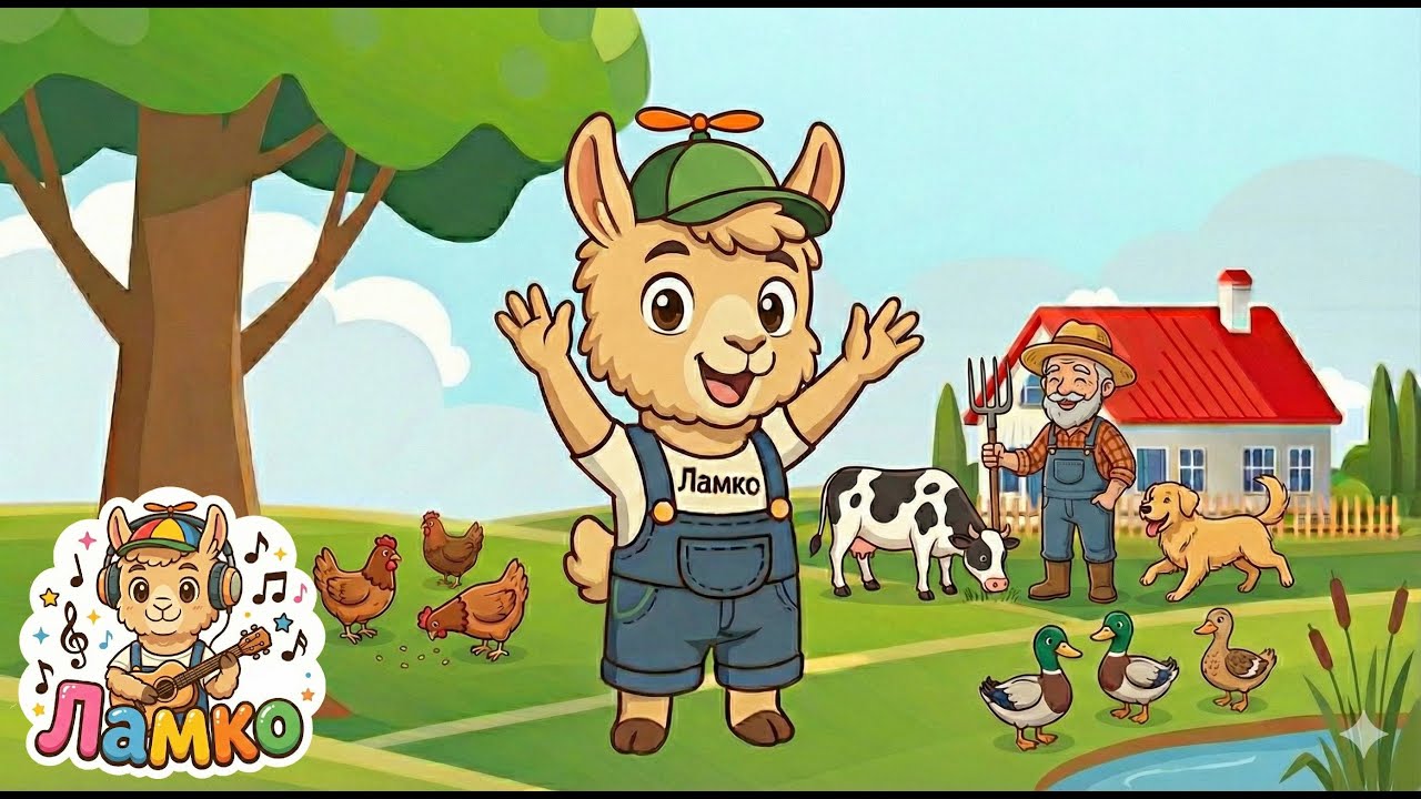 🐖Фермата на Дядо Доналд - Детска песен на български🚜
