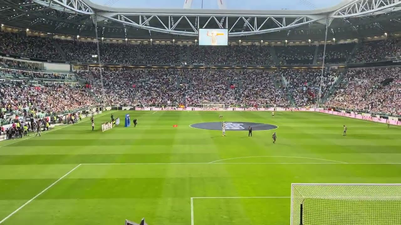 Juventus - Lazio 2-2 (Formazione, Inno e Coreografia 16-05-2022)