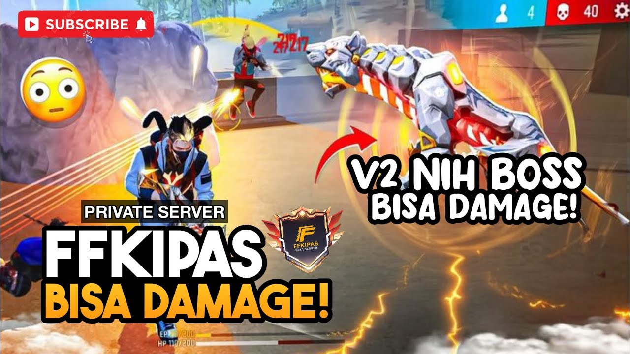 FFKIPAS V2 ‼️BISA DAMAGE. KUSUS BUAT CR AN ATAU ISIAN. GABISA SELOBBY!