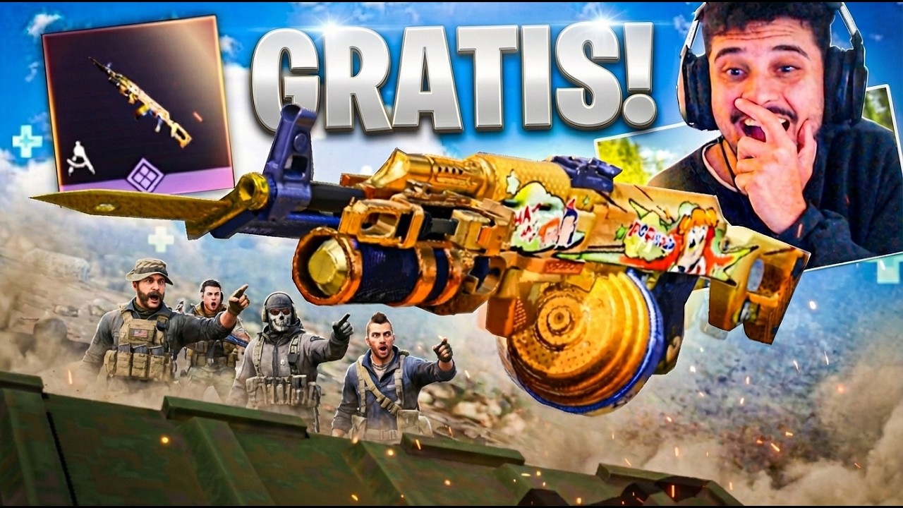 NOVA SKIN da AK-47 *PEÇA DA POPUKO* é ABSURDA! (Cod Mobile)