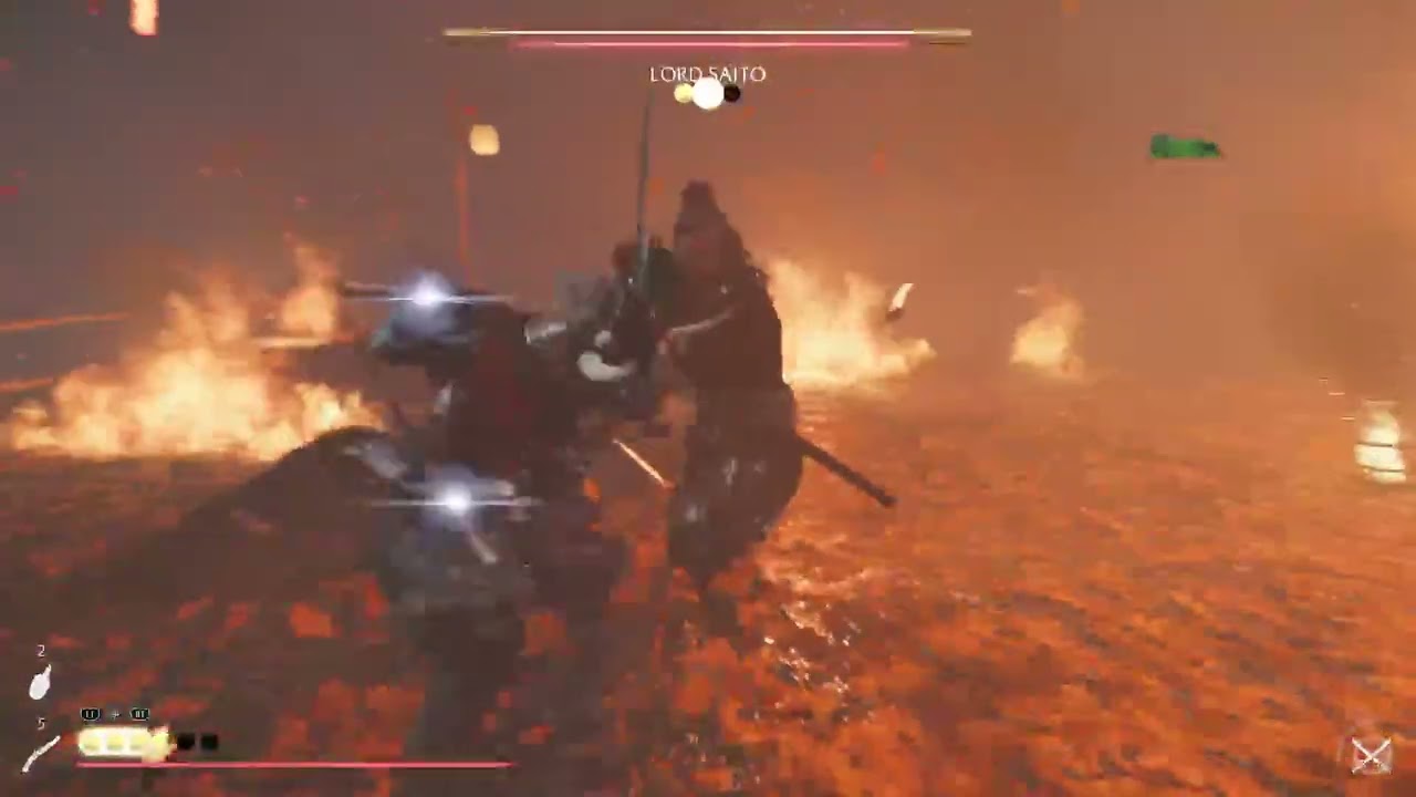 Ghost Of Yotei end battle against Saito 
