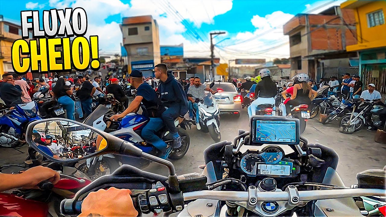 FLUXO LOTADO BMW 1200 SEM ESCAPE