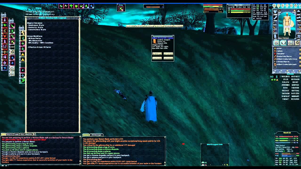 [DEUTSCH] Dark Age of Camelot auf Uthgard Free Server,  H&uuml;ter Goldfarmen