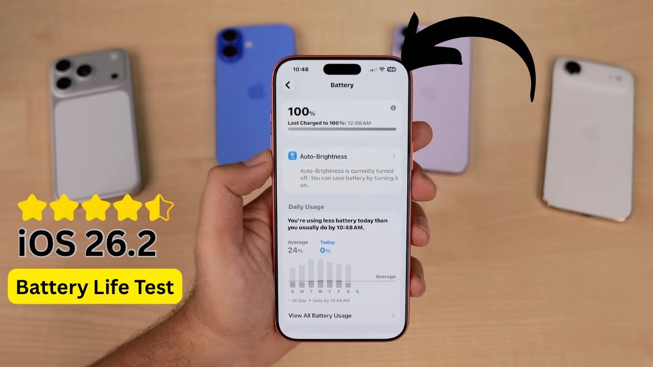 iOS 26.2 Battery Test on iPhone 11 Pro Max | Real Backup 😱