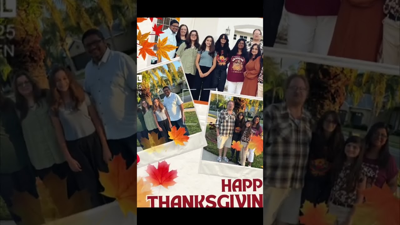 Happy Thanksgiving fron our families to yours #tsrtt