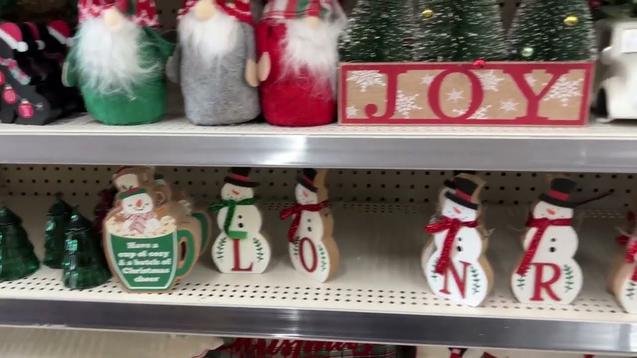 🎄DOLLAR GENERAL CHRISTMAS 🤶 #dollargeneral #christmas #christmasdecor 