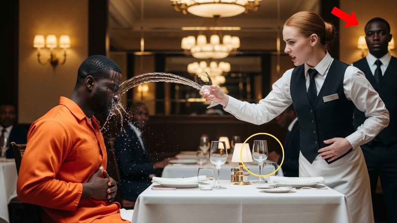 Serveuse BLANCHE Jette De L’Eau Sur Un Ex-Forçat, Ignorant Qu’IL Était Le PROPRIÉTAIRE Du Restaurant