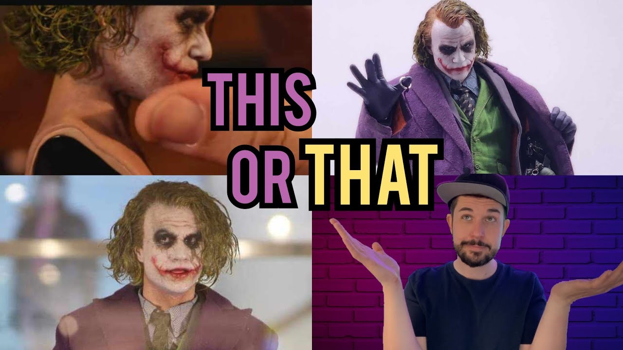 JND JOKER VS INART JOKER VS HOT TOYS JOKER!!! THIS OR THAT OR BOTH??