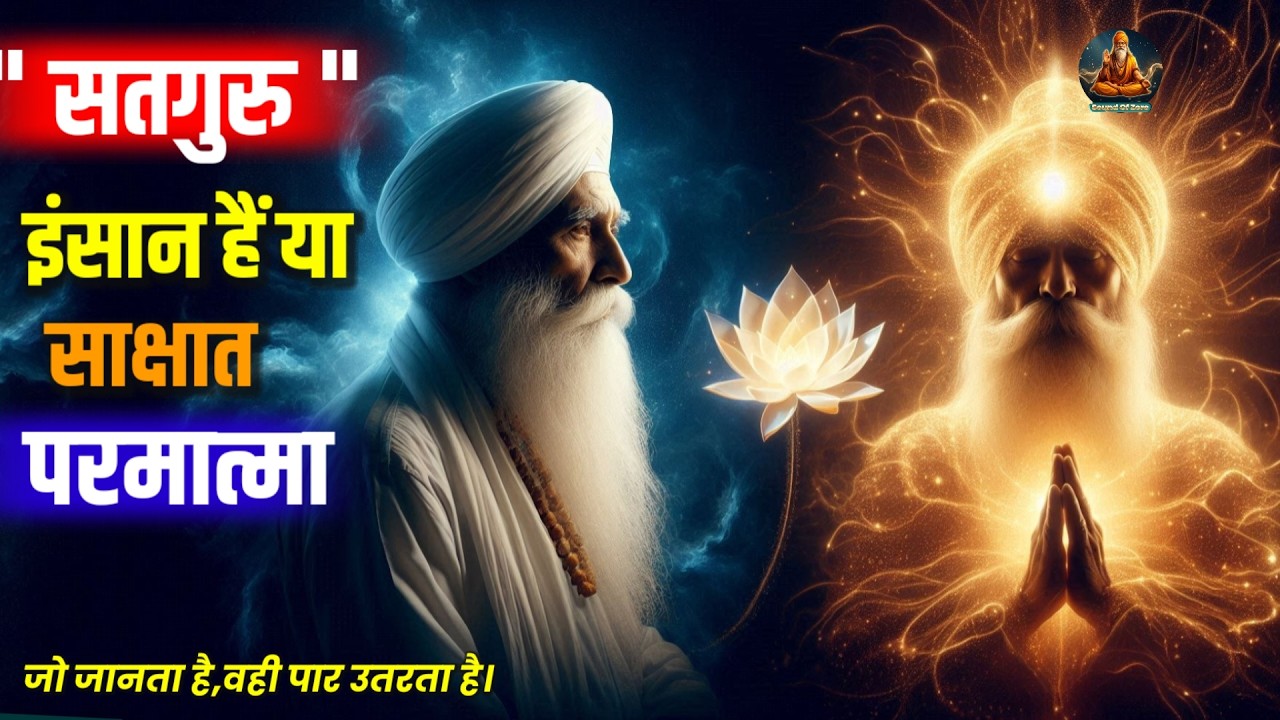 क्या सत्गुरु इंसान हैं ,या साक्षात परमात्मा। जो रहस्य जानता है वही पार उतरता है||