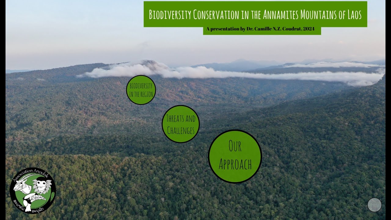 Camille Coudrat Association Anoulak Guest Lecture NUS Conservation Biogeogaphy 2024