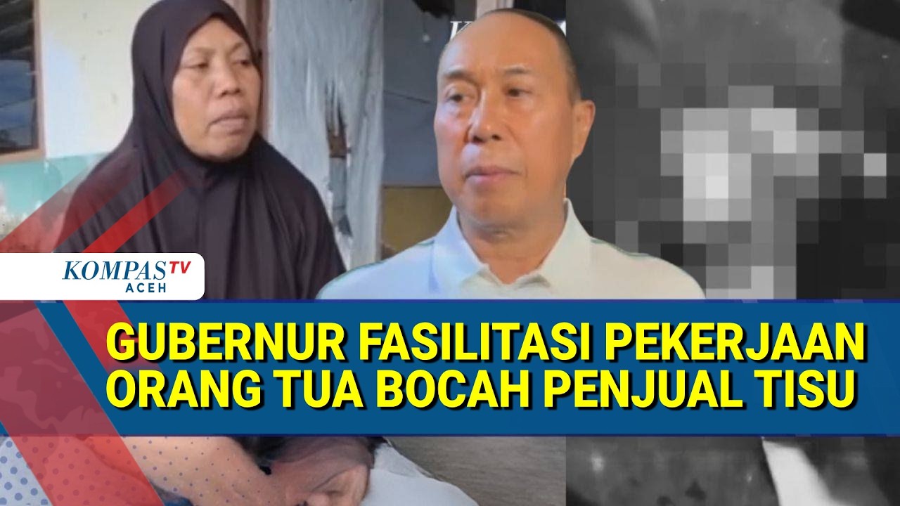 Gubernur Sultra Janji Bantu Keluarga Bocah Penjual Tisu Korban Alat Berat