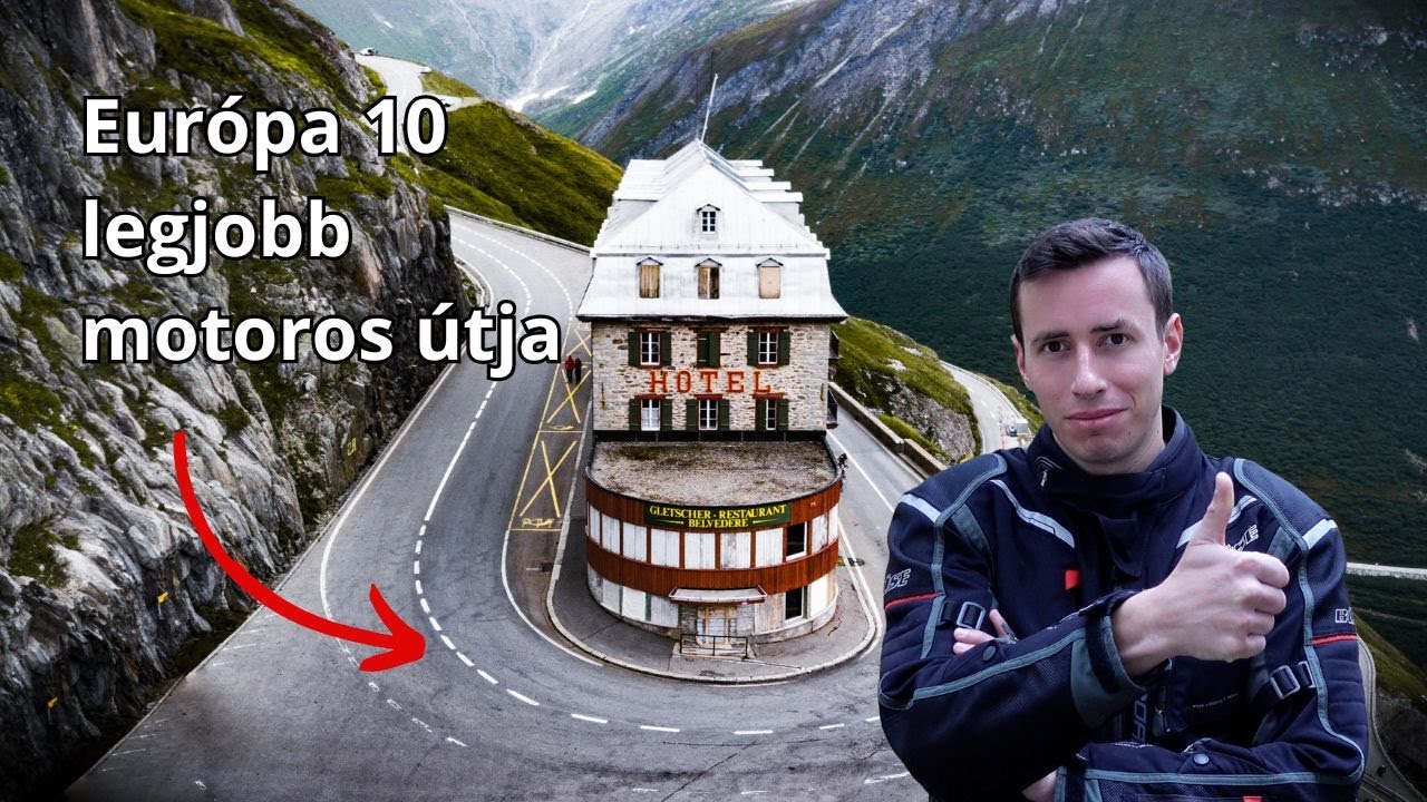 Európa 10 legjobb motoros útvonala - Ezt látnod kell!