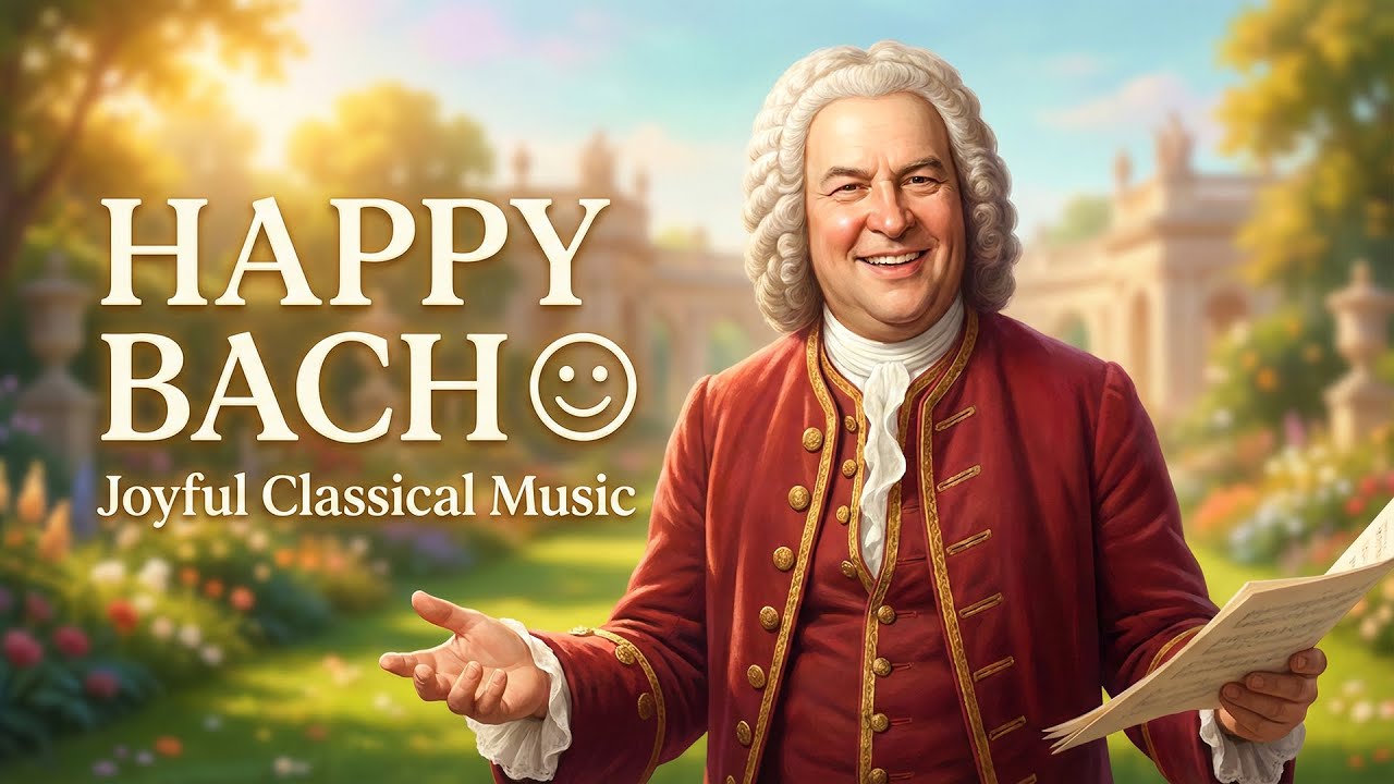 HAPPY with BACH 🎶🎵 The Top 15 Bach Tracks to Make You SMILE 😂