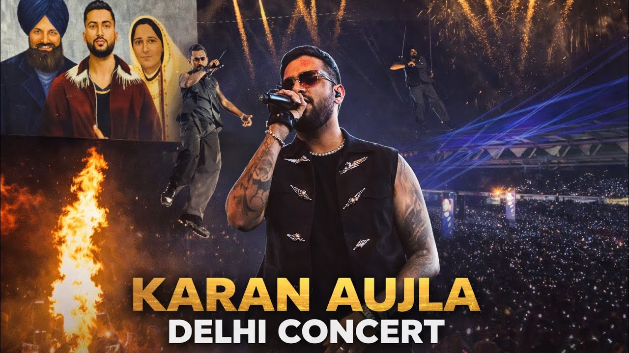 Karan Aujla LIVE Delhi | Stadium Vibes Full Show 🔥