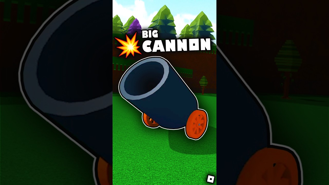 BIG CANNON 💥 Build a Boat for Treasure #buildaboatfortreasure #buildaboat #babft
